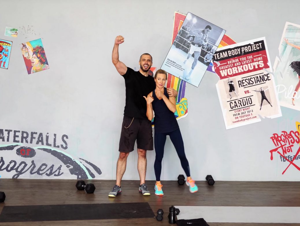 Home workout videos team body project